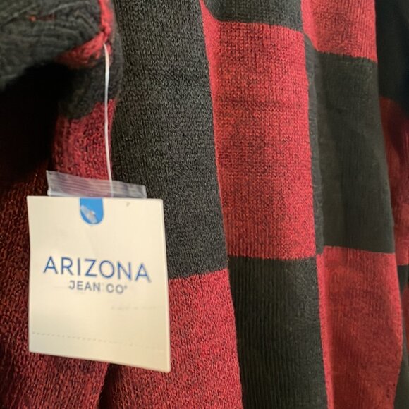 Arizona Jean Co. Women's XXXL NWT Red & Black Sweater - Picture 4 of 11